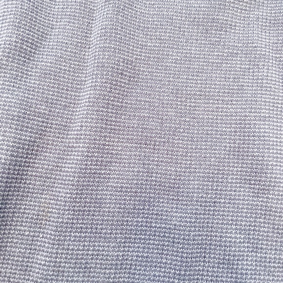 Lululemon Athletica Blue Gray reversible Waffle Boat Neck long Sweater womens 6 - Picture 2 of 5